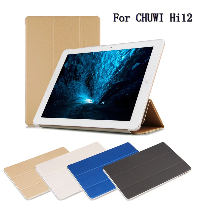 

PU Protective Case High Quality Full Body Folding Stand Design for Chuwi Hi 12 inchTablet new A30