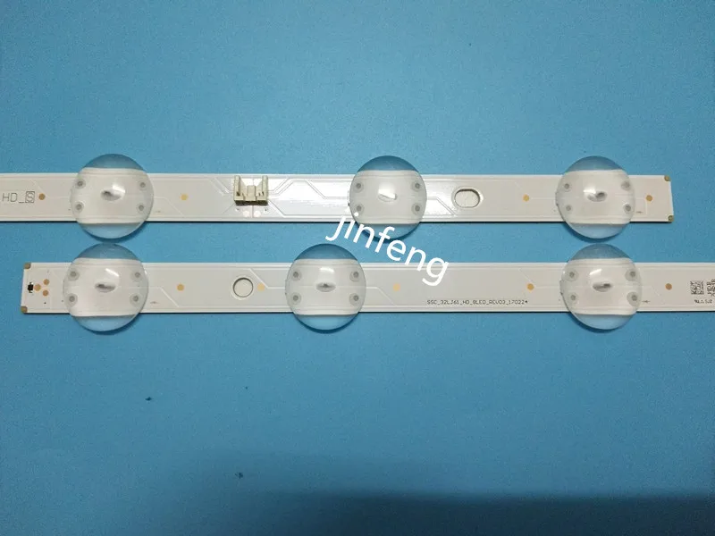 2 pcs x 32 ġ led Ʈ Ʈ lg tv SSC-32LJ61-HD-S 8led 170224 600mm 8-leds