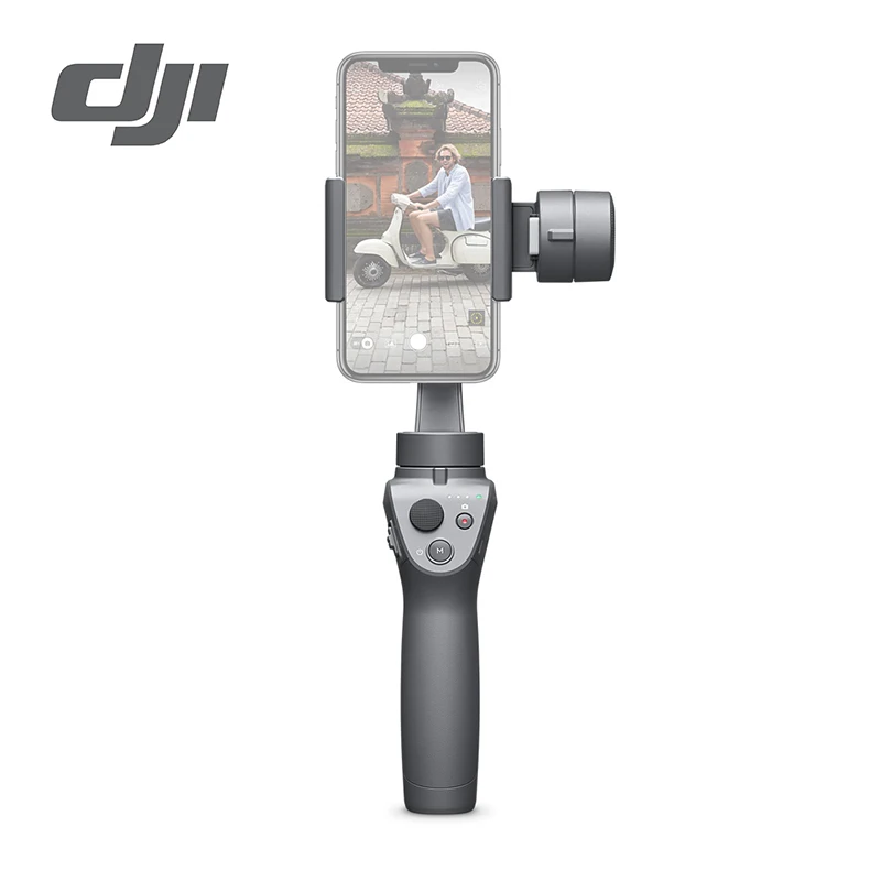 DJI Osmo Mobile 2 Портативный смартфон gimbal легкий дизайн, интеллектуальные функции и долговечный аккумулятор