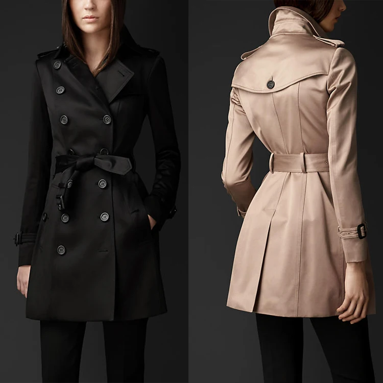 Online Buy Wholesale khaki trench coat women from China