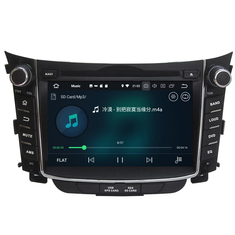 Excellent NaviTopia 4G RAM 64G ROM 8 Core Car GPS Navigation For Hyundai I30 2011 2012 2013 2014 Car Radio Head Unit 6