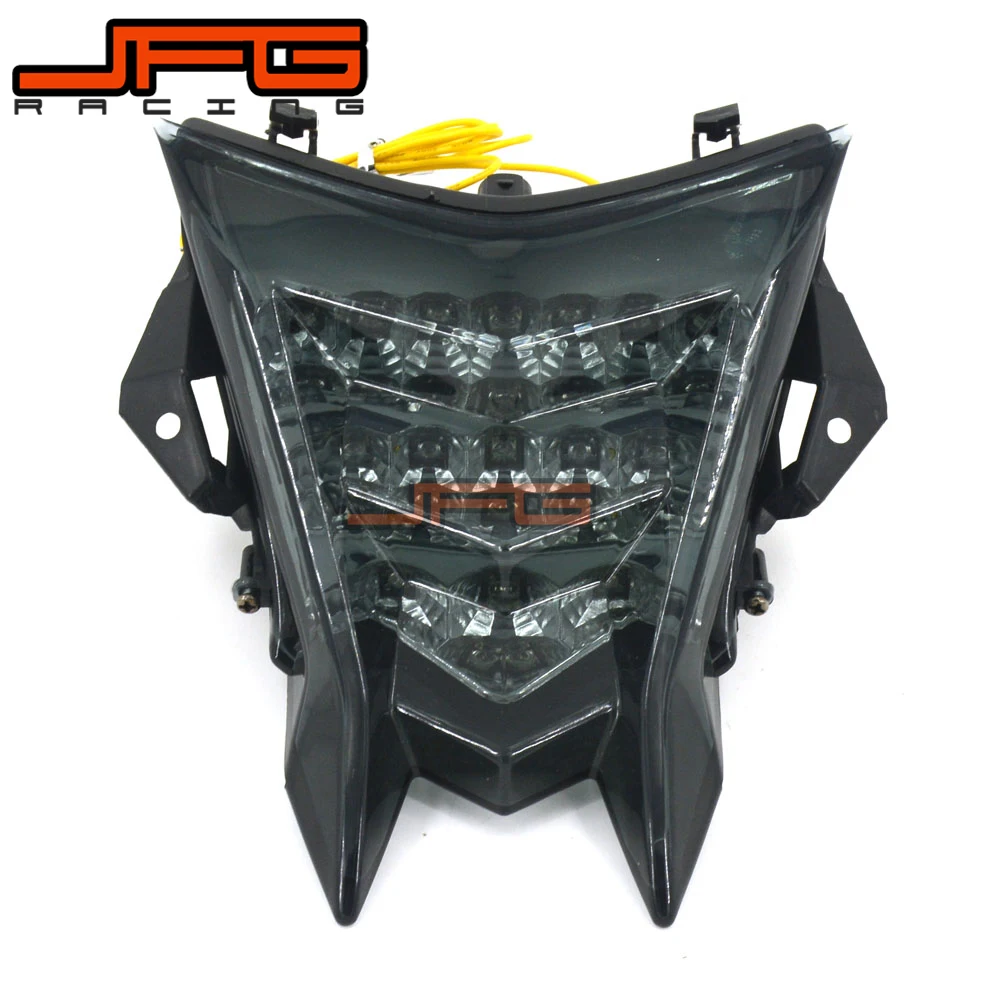 Motorcycle Integrated LED Tail Light Turn signal Blinker Lamp Smoke For