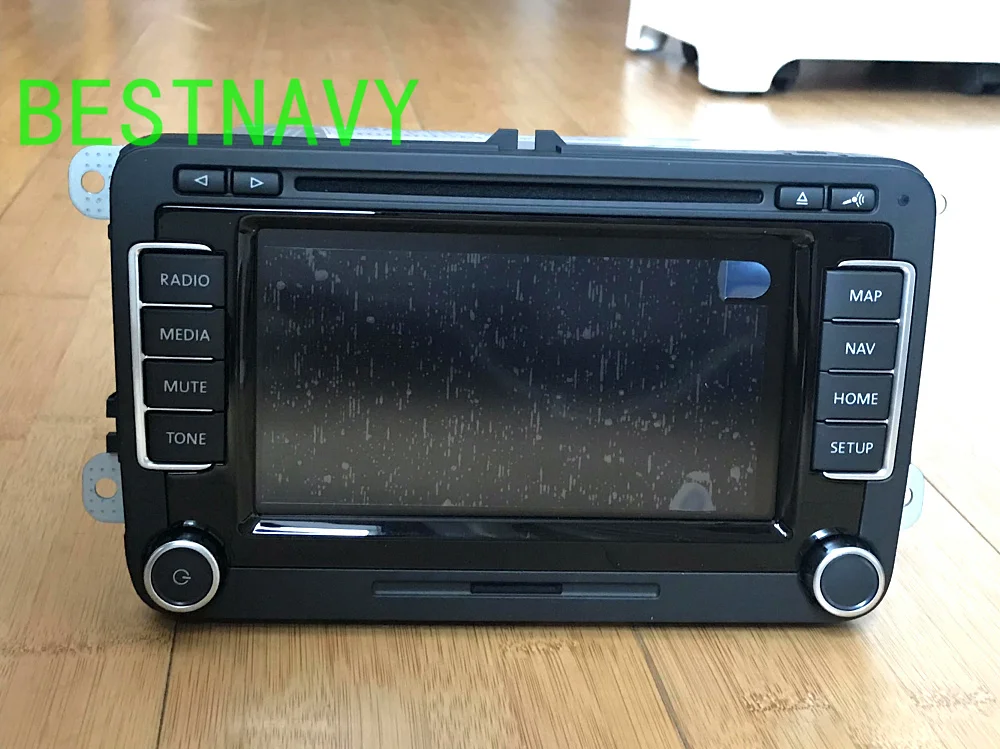 Excellent Original NEW Car Navigation RNS510 radio LED display modules for V W Golf Passat Skoda RNS510 DVD Player 3CD 035 682 A/B Version 1