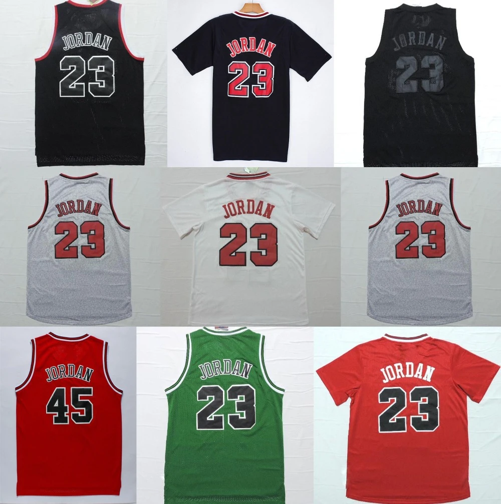 green michael jordan jersey