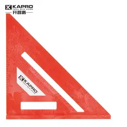 KAPRO Многофункциональный прямоугольная линейка Деревообрабатывающие инструменты разметочная линейка линейки треугольники 45 градусов