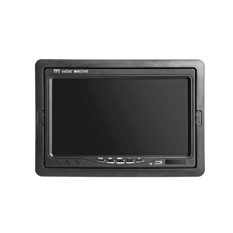 VGA DVR монитор 7 дюймов TFT LCD HD дисплей видео AV автомобильный домашний яркий цвет с
