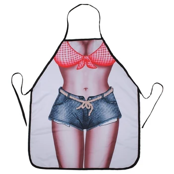 

IALJ Top Bikini & Shorts Sexy Kitchen Apron Funny Creative Cooking Aprons for Women Ladies Girlfriend Christmas Gifts