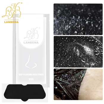 

10pcs Black Mask Nose Strips Blackhead Removal Pore Deep Cleansing Whitehead Peeling Off Oil-Control T Zone Care Treatment Masks
