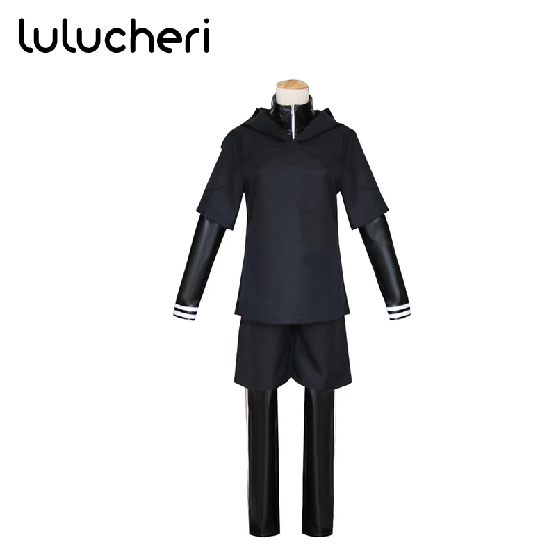 Japanese Anime Tokyo Ghoul kaneziki Ken Cosplay Costumes Black Fight