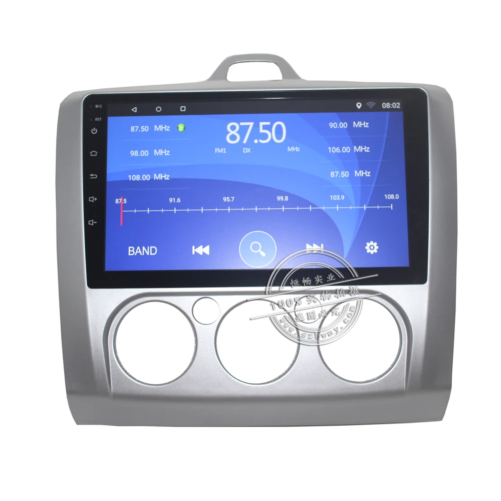 Sale Free Shipping 9" Android 7.0 Car DVD Player For Ford Focus 2 S-Max 2007-2011 car GPS Navigation bluetooth,1G RAM 16G ROM 31
