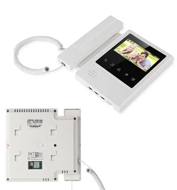 6V1 4,3 дюймов ЖК-дисплей Дисплей Интерком доступа Управление видео-телефон двери XSL-168-L