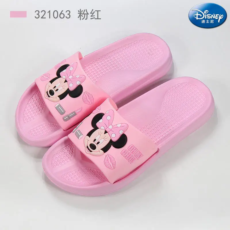 

2019 new slippers Mickey cartoon home slippers indoor bathroom non-slip couple slippers EU size 36-39