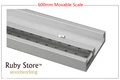 NEUE 600mm (24 zoll) Standard Aluminium T track 45mm Dicke Aktualisiert mit Metric Waagen|Handwerkzeug-Sets| -