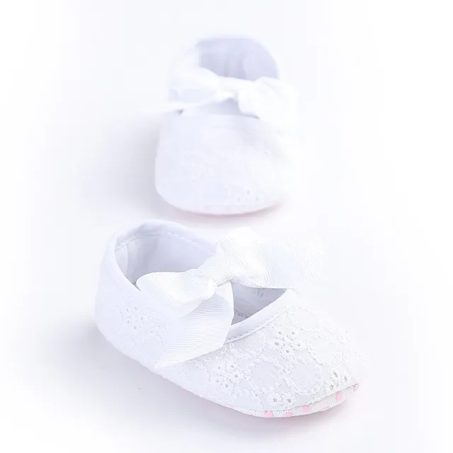 Infant Toddler Summer Cute Shoes Newborn Baby Girls Kids White Big Bow ...