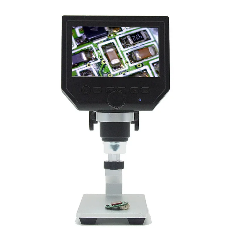 

microscope G600A4.3 inch screen digital electron microscope HD cell phone repair Portable microscope metal stent