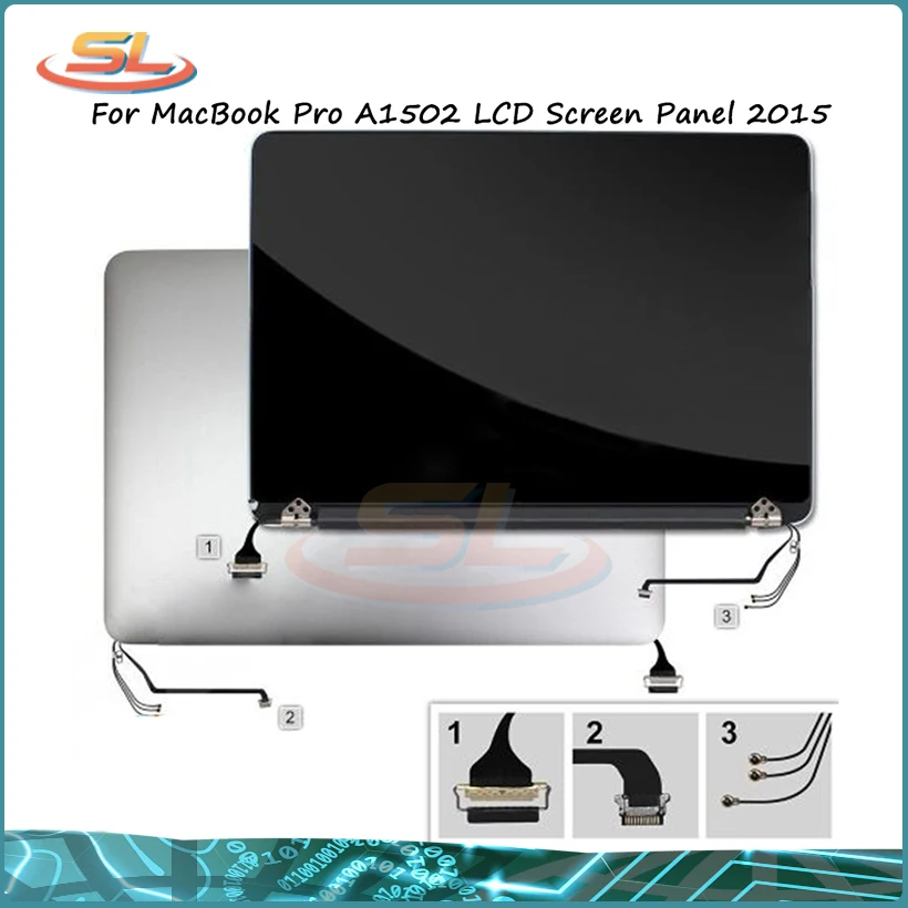 Genuine 98 New A1502 LCD Assembly 2015 Year Screen Assembly for font b MacBook b font