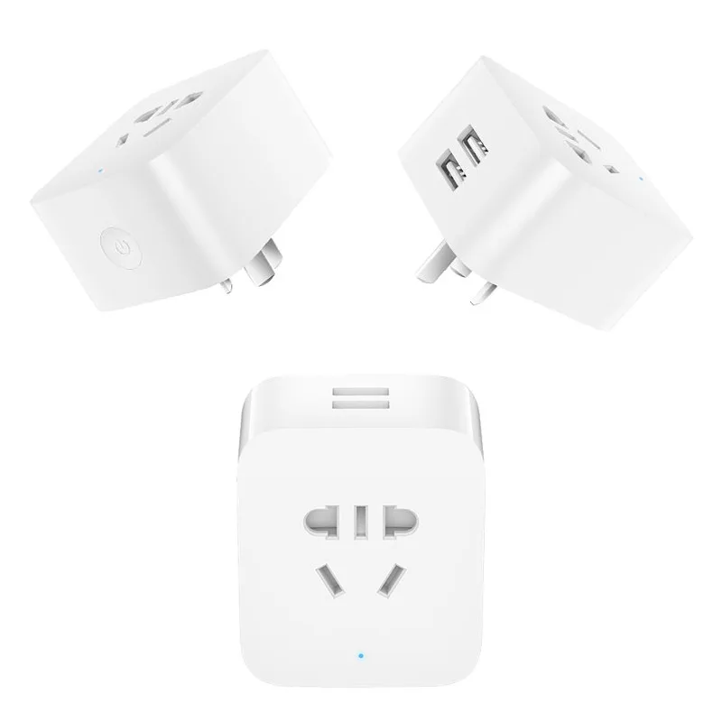 Оригинальный Смарт разъем Xiaomi Mijia улучшенное двойное USB быстрое зарядное