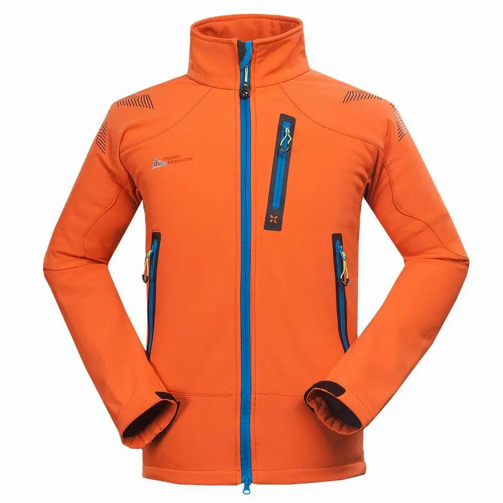 20109 Men Soft shell Jacket Outdoor Waterproof Windproof Thermal