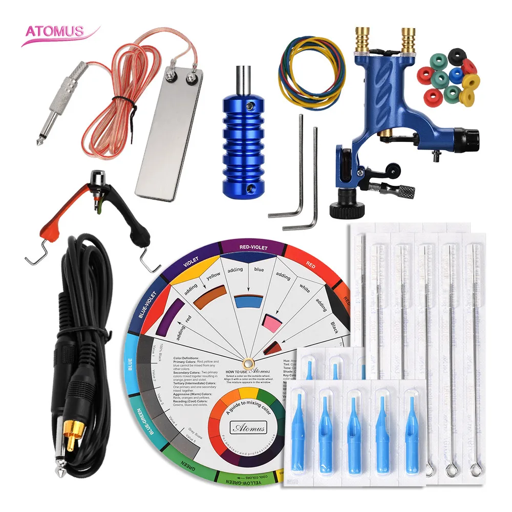 

Para Tatuajes Machine Tatouage Professionnel Nueva Llega Suplies Rotary Beginner Set Tatu Tato Tatuagem Caneta Professional Set
