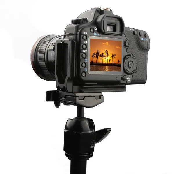Универсальный быстросъемный вертикальный l-образный Кронштейн Держатель для Canon 5D EOS Mark II Mark III Arca Swiss RRS