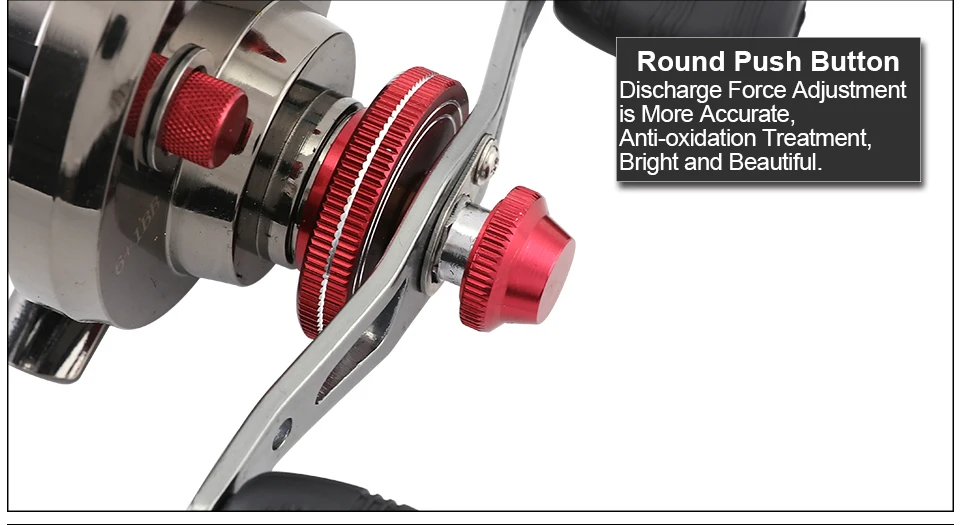 GLUREE Full Metal Fishing Rafts Fly Fishing Reel 6+1BB 2.61 LeftRight Hand Bait Casting Fresh Saltwater Reel Ice Front Wheel (14)