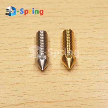 

High Speed Volcano Nozzle Sharp Copper (NOT Brass) Stainless Steel 0.2 - 1.0mm Hotend Extruder 1.75mm 3D Printer Print Head