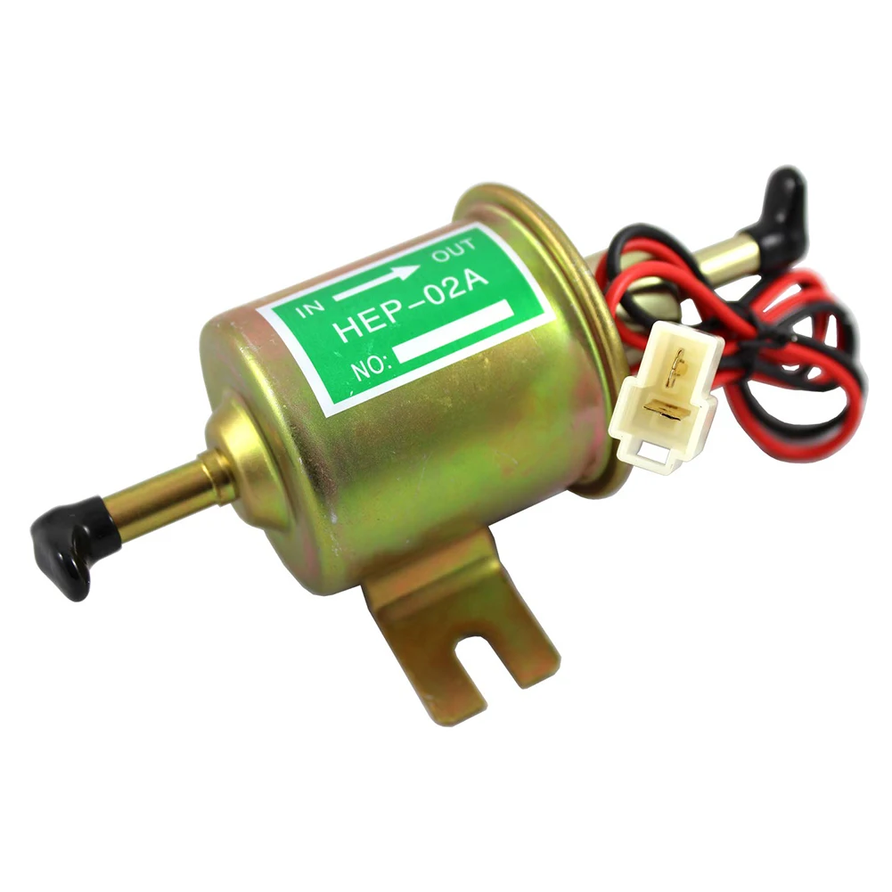 

Brand New 12V Electric Fuel Pump Low Pressure Bolt Fixing Wire Diesel Petrol HEP-02A For Car Carburetor Motorcycle ATV