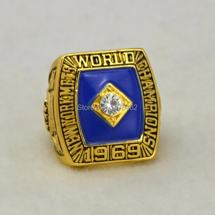 High quality Replica 1969 New York Mets World Series Championship Ring