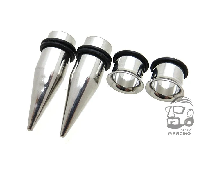 Пусковое устройство Для Пирсинга Ушей нержавеющая сталь 316L|ear stretching tapers|body piercing