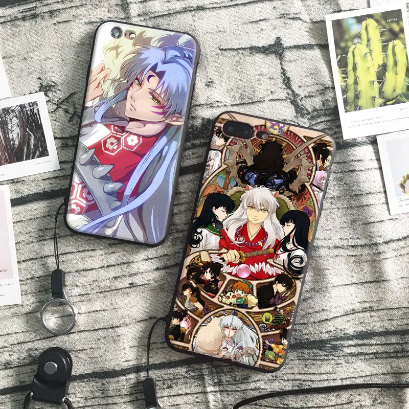 

Inuyasha Anime manga Coque TPU soft silicone Phone Case cover Shell For Apple iPhone 5 5s Se 6 6s 7 8 Plus X XR XS MAX