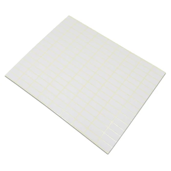 

DHL White Blank Sealing Sticker Many Different Sizes Square Design Kraft Paper Self-Adhesive DIY Gift Mark Note Office School