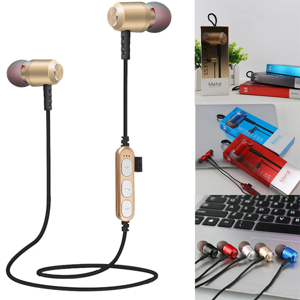 

Wireless BT4.2 Stereo earphone Earbuds Sport Headset earpiece Support SD Card stereo auriculares for phone Operation voice