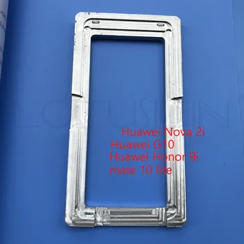 

Aluminium Metal Alignment LCD Glass OCA Lamination Positioning mold Mould for Huawei Nova 2i /G10 /Honor 9i /mate 10 lite