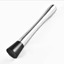 Мята растяпа Нержавеющая сталь мошенничество палки коктейль-бар сломанной эскимо T1 коктейль веники Барные инструменты