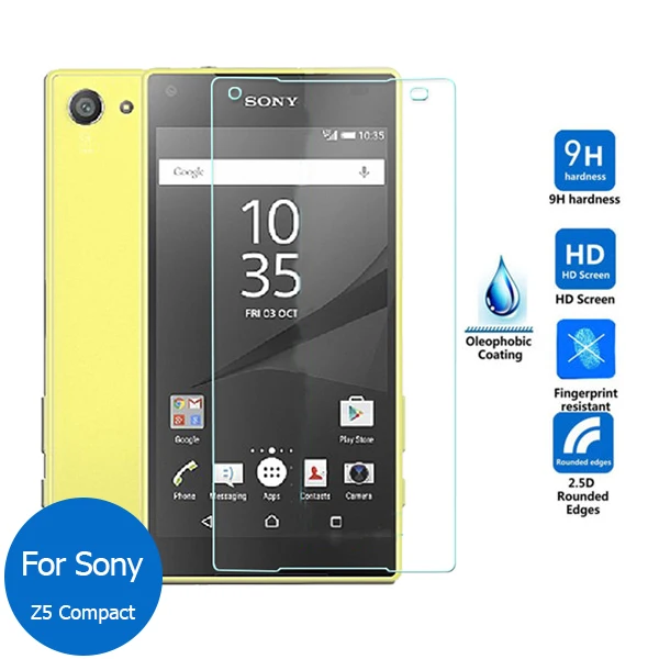Закаленное стекло для Sony Xperia Z Z1 Compact Z2 Z3 Plus Z4 Z5 Premium защитное 9H 1 2 3 5 шт. | Мобильные