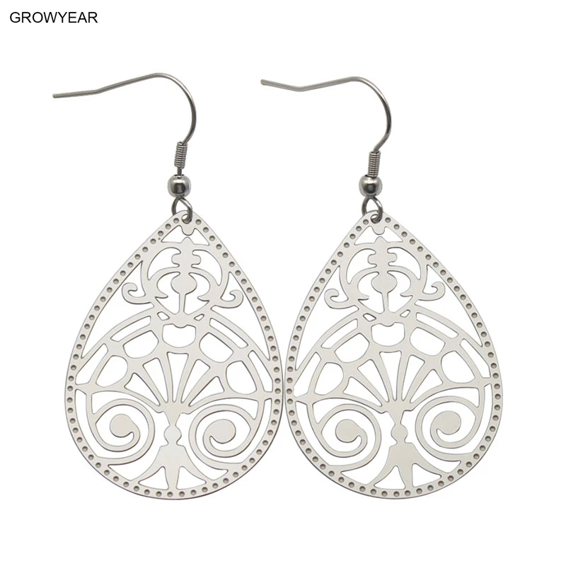 water drop dangle earrings for women