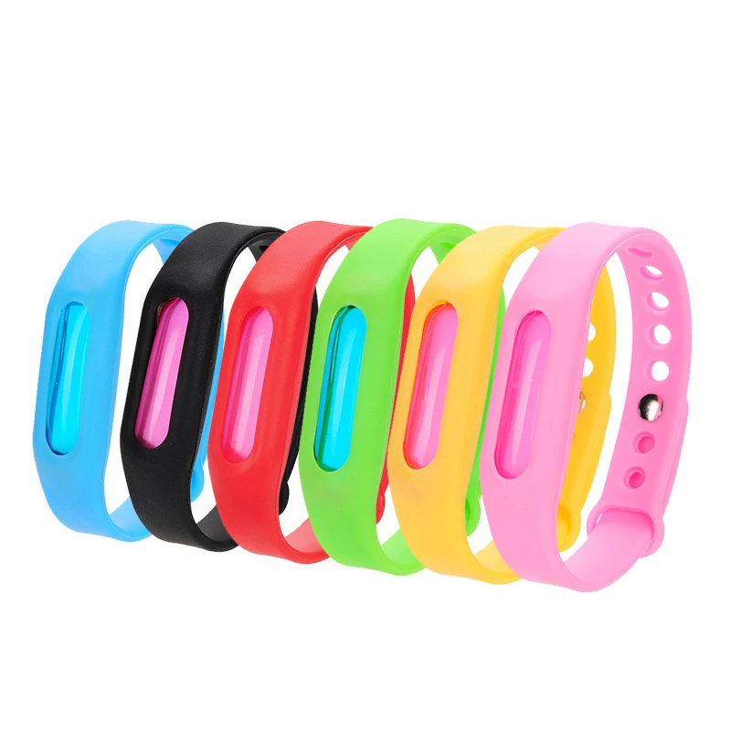 

Mosquito Killer Silicone Wristband Summer Mosquito Repellent Bracelet Anti Mosquito Band Children Insect Killer Color Random