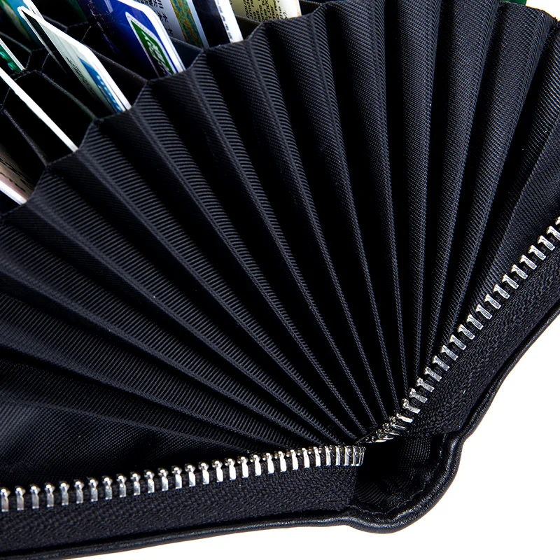 Портмоне для кредитных карт мужчин и женщин кредитница из спилка с RFID защитой
