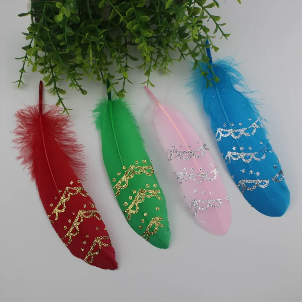 

5 Pcs 15-20CM Beautiful Goose Feathers for DIY Jewelry Craft Making Wedding Party Decor Accessories Wedding Decoration
