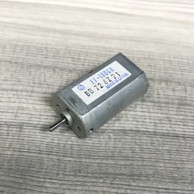 

Mabuchi FF-180SH-3730 Micro DC Motor Electric Clipper Toothbrush Shaver Motor 1.2V~3V 2.4V 10800RPM