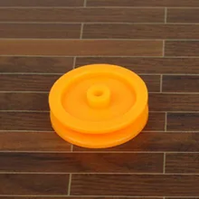 20 шт шкив приводной ремень зубчатый ремень колесо пластик оранжевый для DIY автомобиля