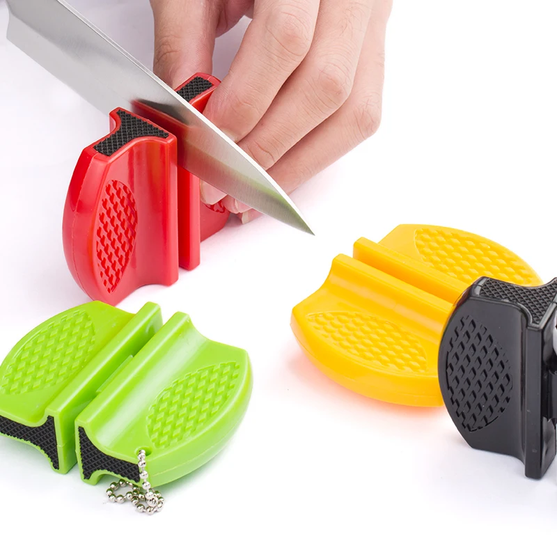 Portable Mini Ceramic Rod Tungsten Steel Kitchen Knives Sharpener Tool Pocket Knife Sharpening Accessories For | Дом и сад