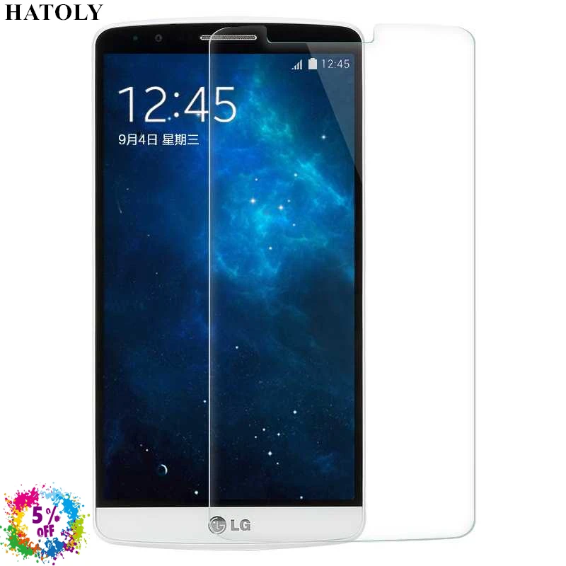 Закаленное стекло для LG G3 2 шт. ультратонкая Защитная пленка D851 5 дюйма HD + набор