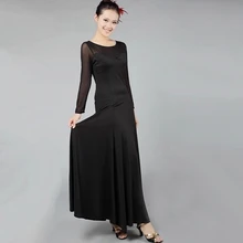 Костюм для бальных танцев, сексуальное красное черное платье с плоским плечом для бальных танцев для женщин, платье для бальных танцев