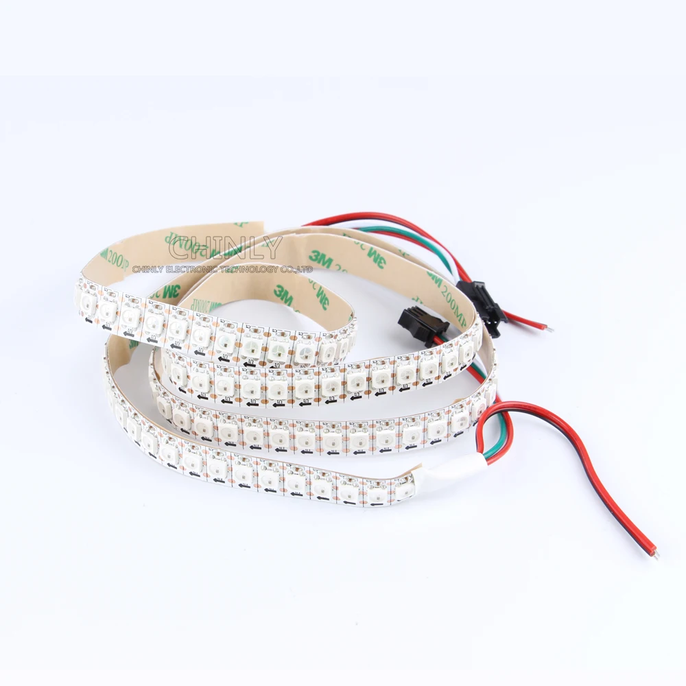 DC5V LED Pixels WS2812B LED Strip Light for arduino Controller IP30 ...