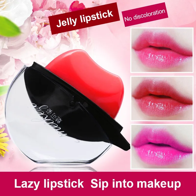Lazy Lip Lipstick Not Rub Off Color Lipstick Easy To Wear Long lasting