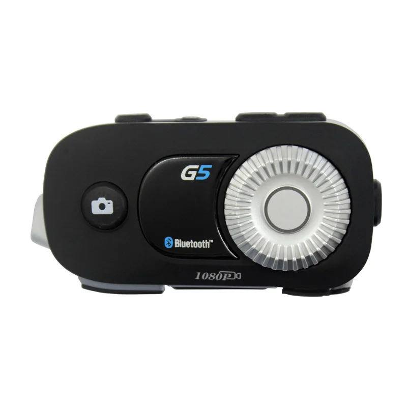 2 шт. в наборе, AiRide G5 мотоцикл Bluetooth гарнитура для шлема 500 м 4 райдеров группового домофон 1080 P видео Регистраторы Камера для полного лица шлем
