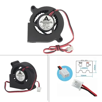 Best 100 Pcs Gdstime DC Fan 24V Blower Fan 50mm 5020 Ventilation Exhaust Cooler 50x50x20mm 5cm DC Brushless Blower Fan 24Volt