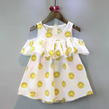 

2018 New Korean Girls Fashion Sexy Summer Vest Strapless Off-Rip Ruffle Dress