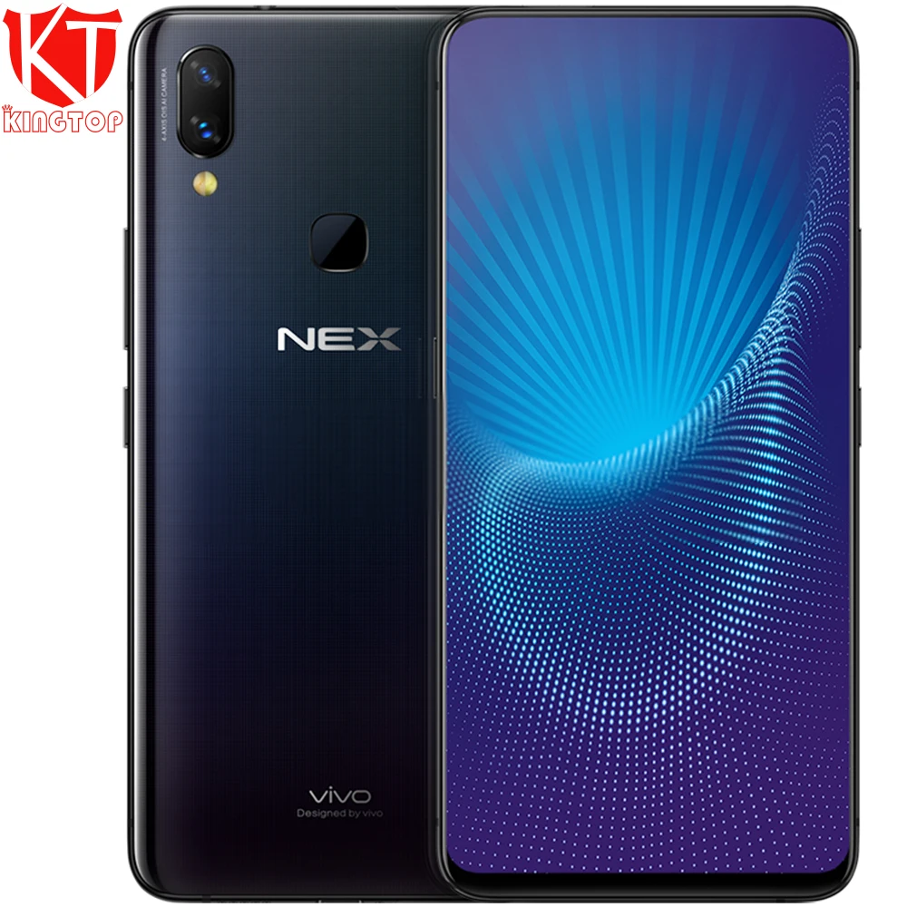 2018 Новый VIVO NEX мобильный телефон 6,59 "Экран отпечатков пальцев авто-Повышенные Камера 8 ГБ 128 ГБ Snapdragon 710 Octa Core 4000 мАч телефон